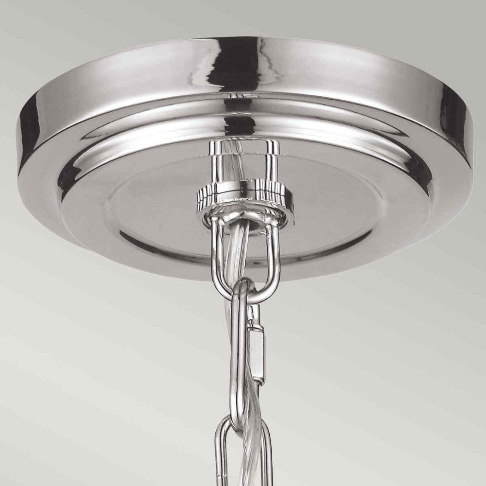 Feiss Tabby Medium Pendant Light in Brushed Steel