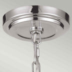 Feiss Tabby Medium Pendant Light in Brushed Steel
