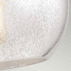 Feiss Tabby Medium Pendant Light in Brushed Steel