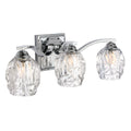 Feiss Kalli 3 Light Bathroom Wall Light in Polished Chrome