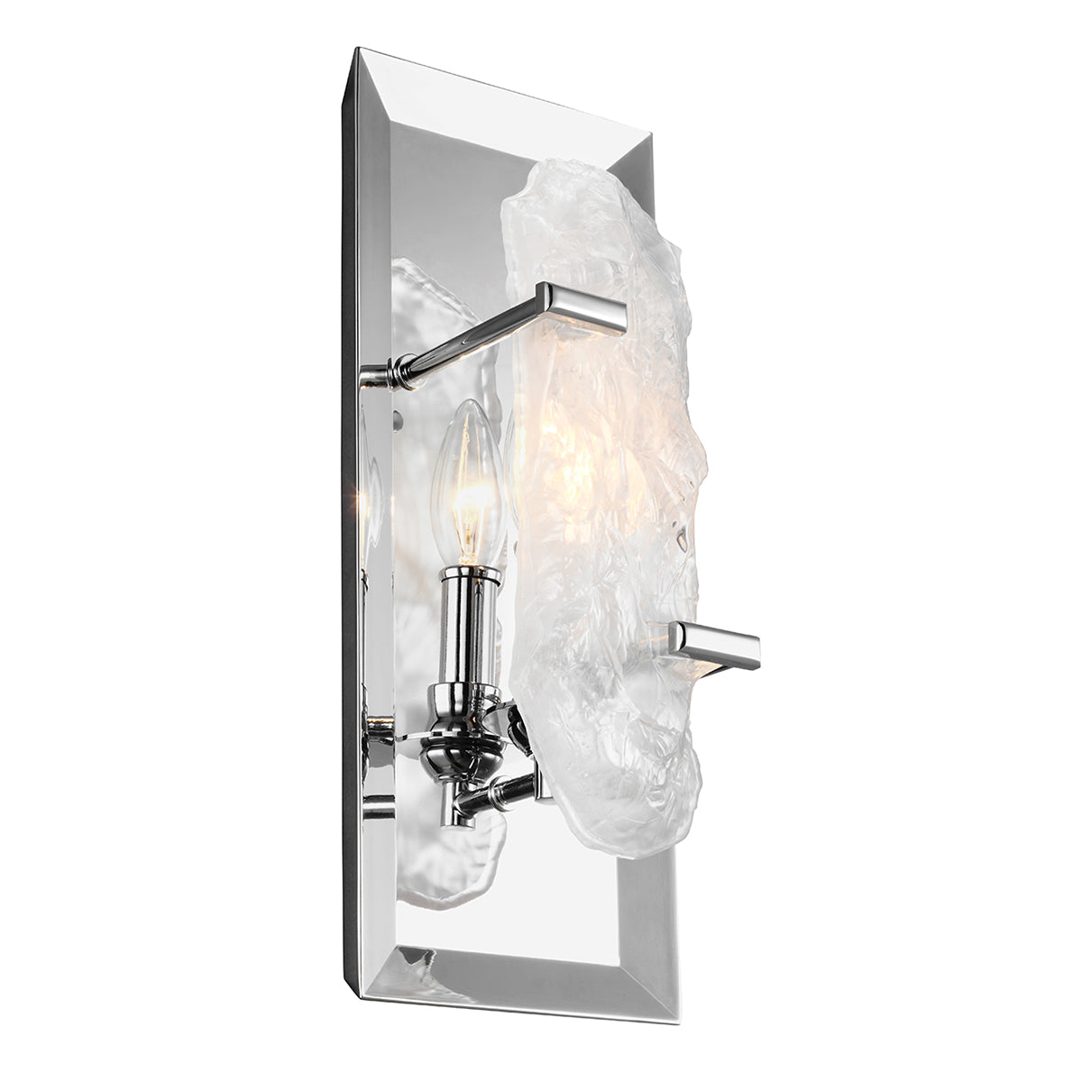 Feiss Katerina 1 Light Wall Light in Chrome
