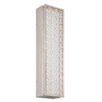 Feiss Kenney 4 Light LED Wall Light in Sunrise Silver
