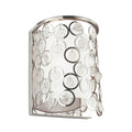 Feiss Lexi 1 Light Wall Light in Polished Nickel