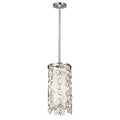 Feiss Lexi Mini Pendant Light in Polished Nickel