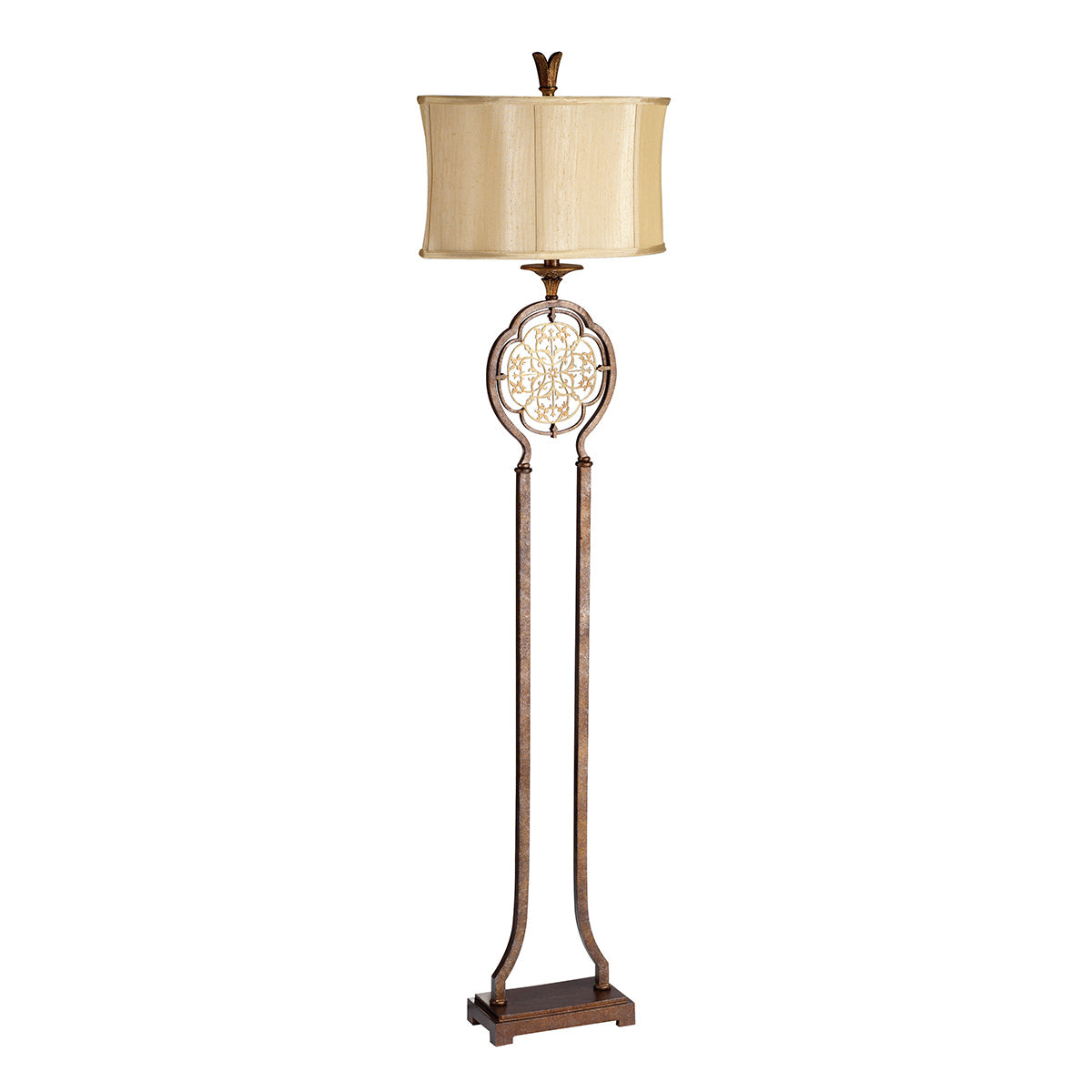 Feiss Marcella Floor Lamp in Bronze Patina