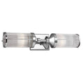 Feiss Paulson 2 Light Bar Wall Light in Chrome