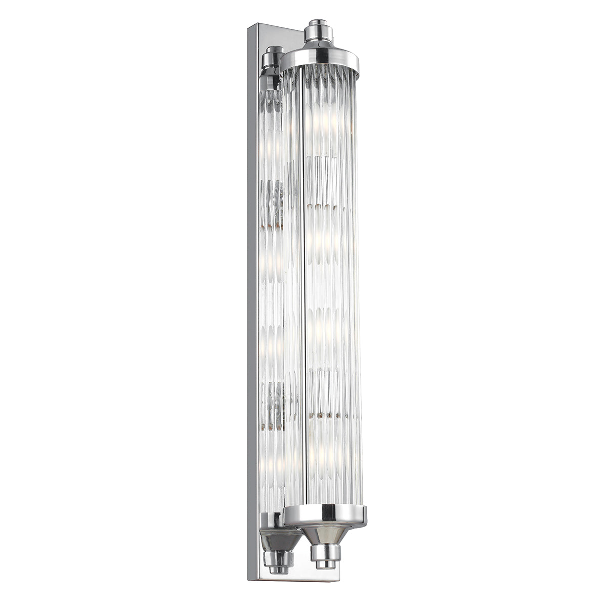 Feiss Paulson 4 Light Bar Wall Light in Chrome