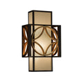 Feiss Remy 1 Light Wall Light in Heritage Bronze and Gold