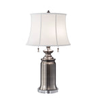 Feiss State Room Switched Table Lamp in Antique Nickel