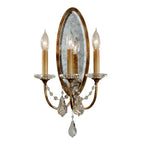 Feiss Valentina 3 Light Wall Light in Oxidised Bronze
