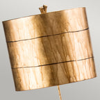 Flambeau Fragment Floor Lamp in Aged Gold
