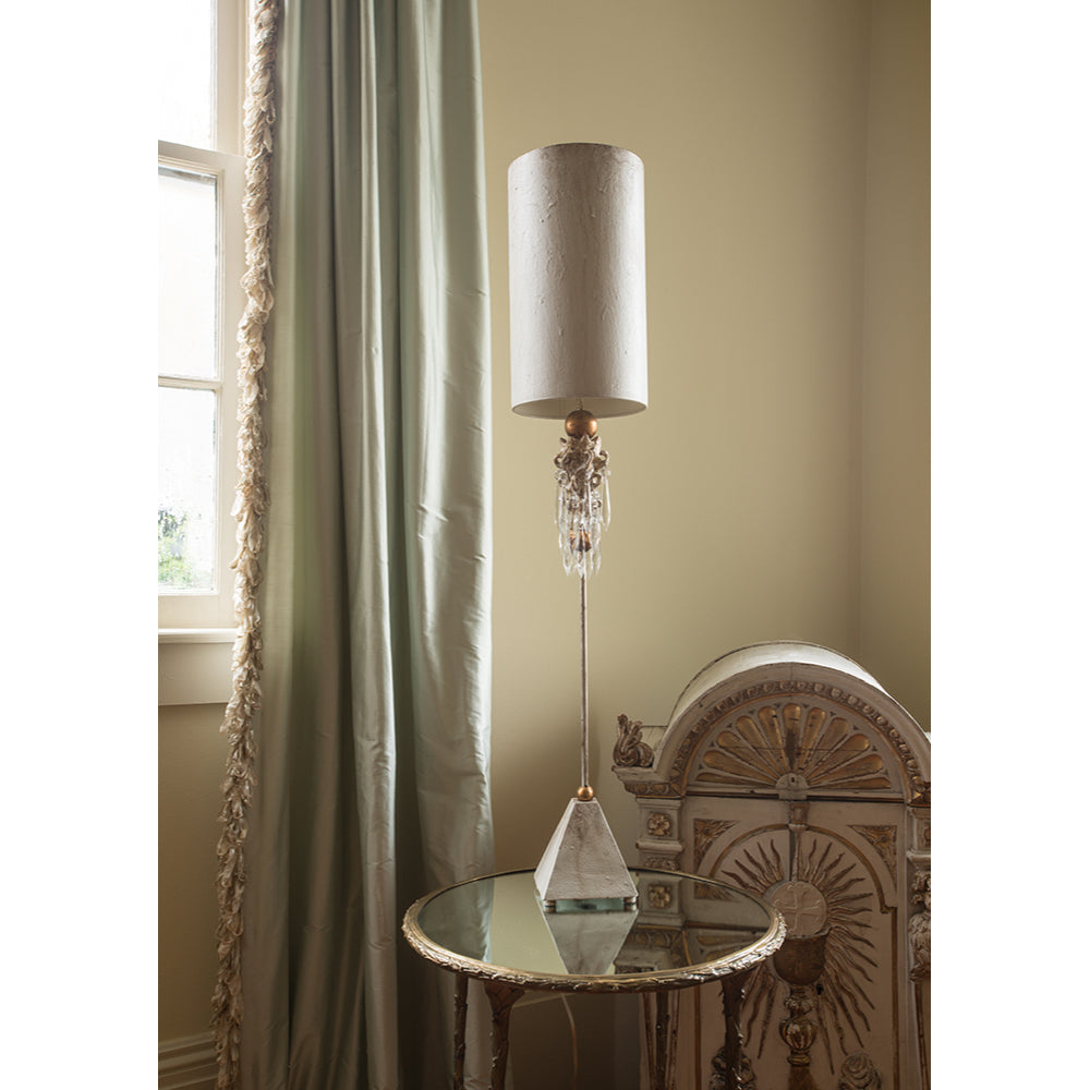 Flambeau Madison Table Lamp in Putty Patina