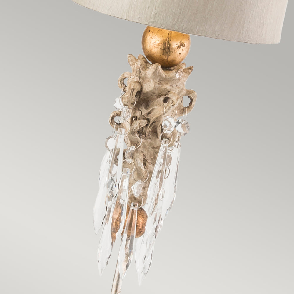 Flambeau Madison Table Lamp in Putty Patina