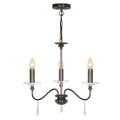 Elstead Finsbury Park 3 Light Chandelier in Old Bronze