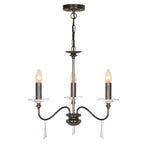 Elstead Finsbury Park 3 Light Chandelier in Old Bronze