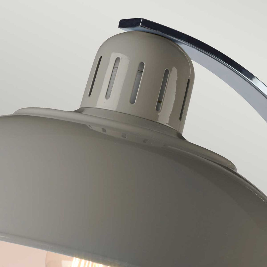 Elstead Franklin Desk Lamp in Grey