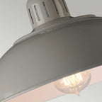 Elstead Franklin Desk Lamp in Grey