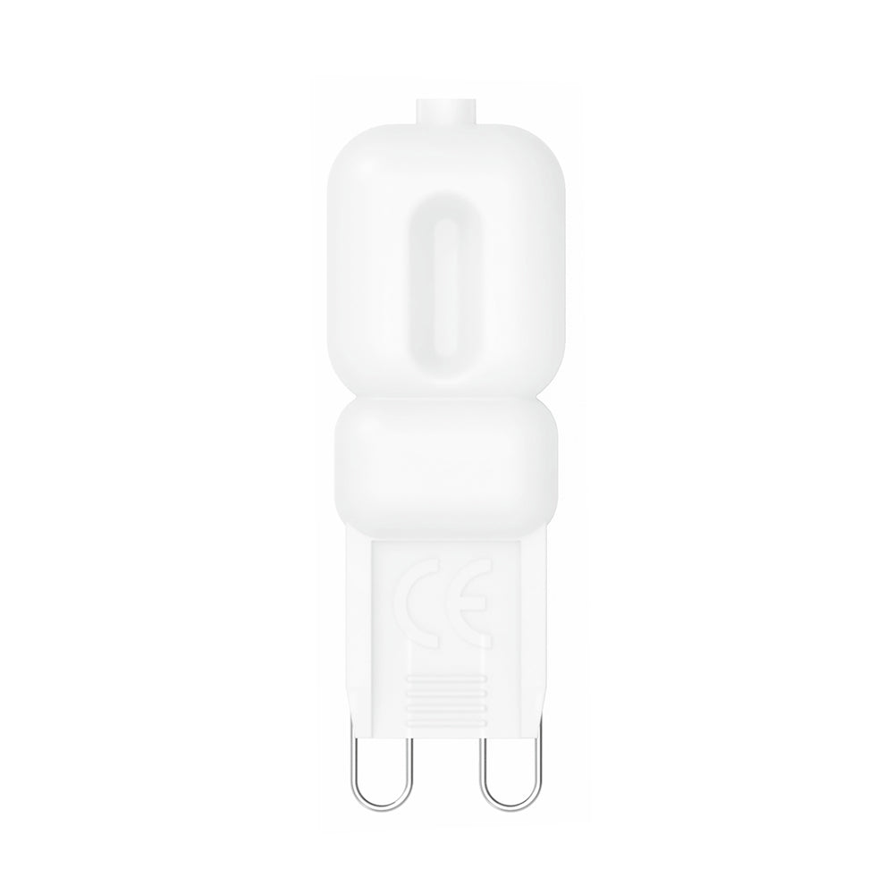 G9 LED Bulb 2 Watt Warm White Frosted 3000K Non-Dimmable 
