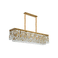 Regent Gaume 1500mm Rectangular 20 Light Pendant Light - Matt Gold