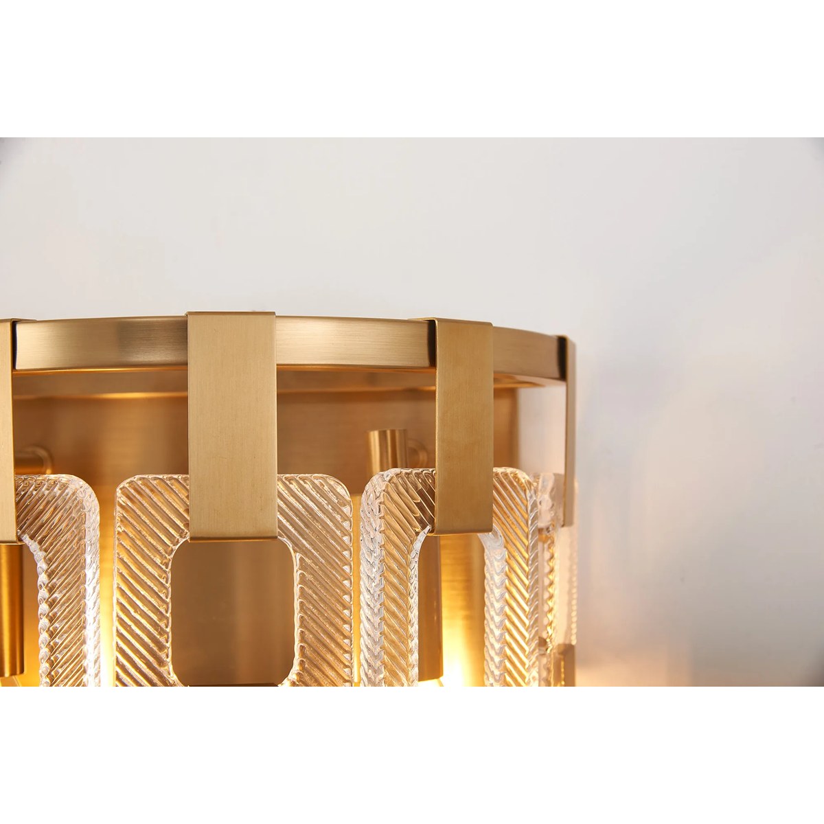 Regent Gaume 3 Light Wall Light - Matt Gold