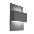 Norlys Geneve Outdoor Wall Lantern in Graphite