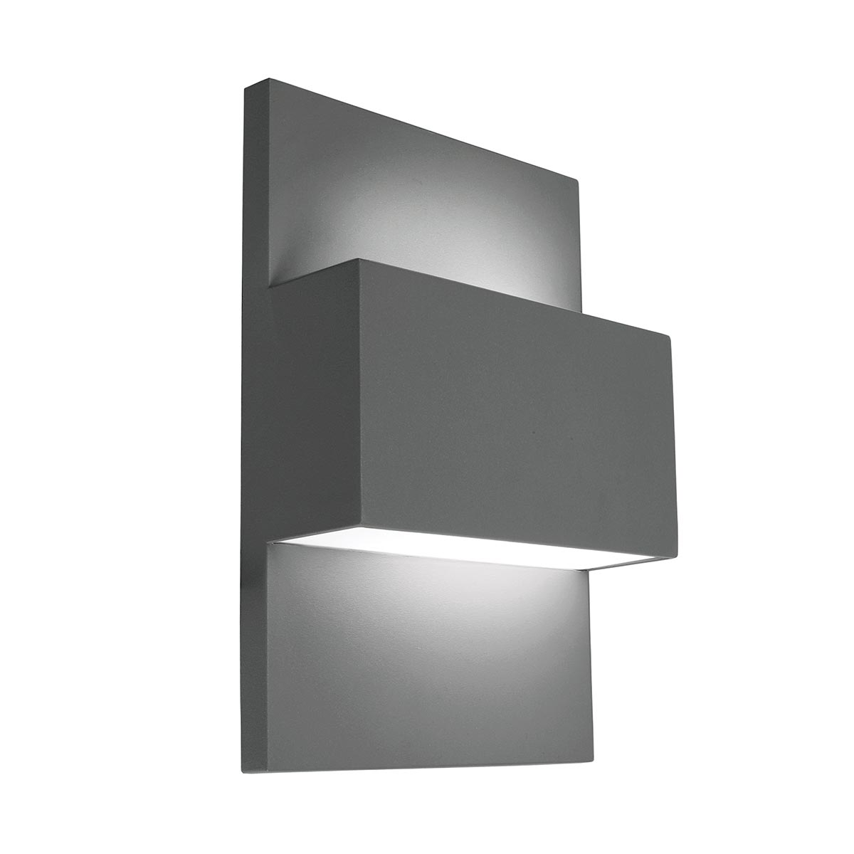 Norlys Geneve Outdoor Wall Lantern in Graphite
