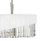 Hinkley Gigi 3 Light Pendant Light in Polished Nickel