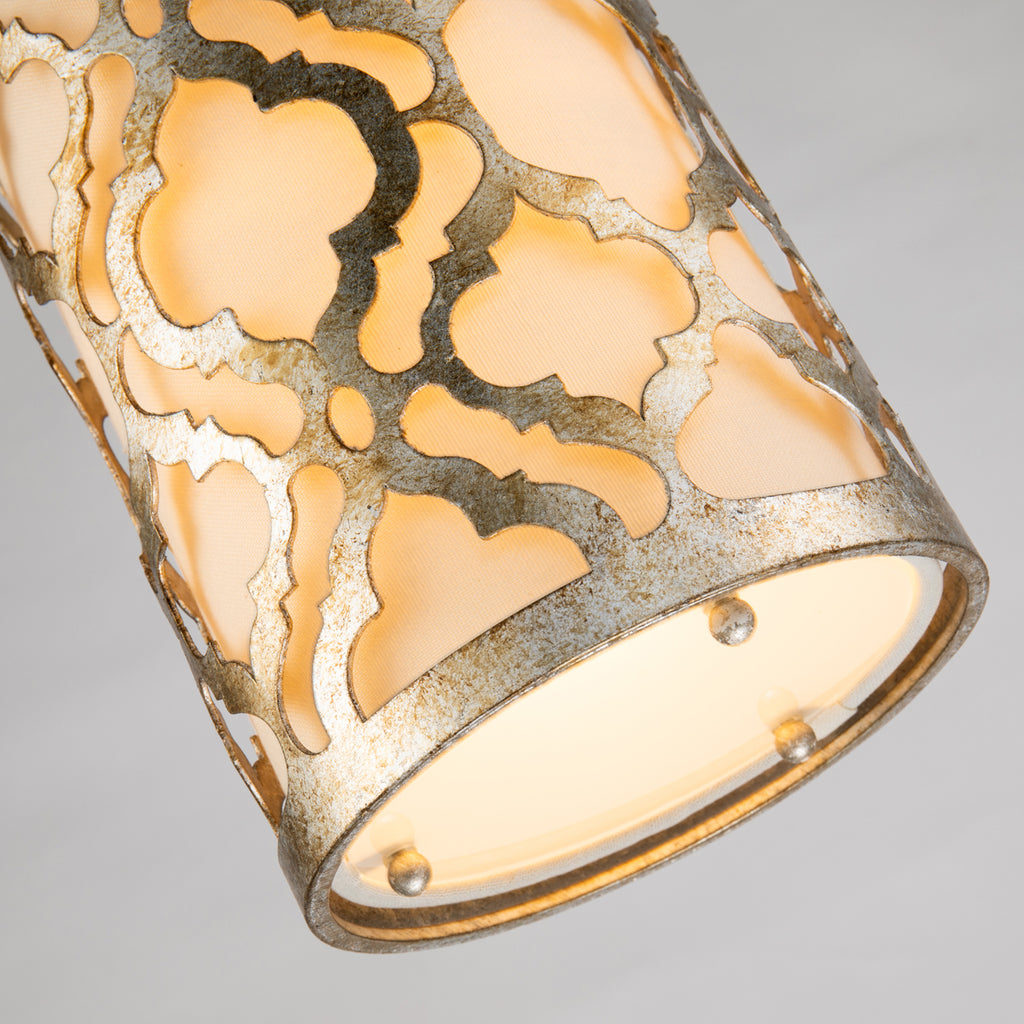 Gilded Nola Arabella Mini Pendant Light in Distressed Gold