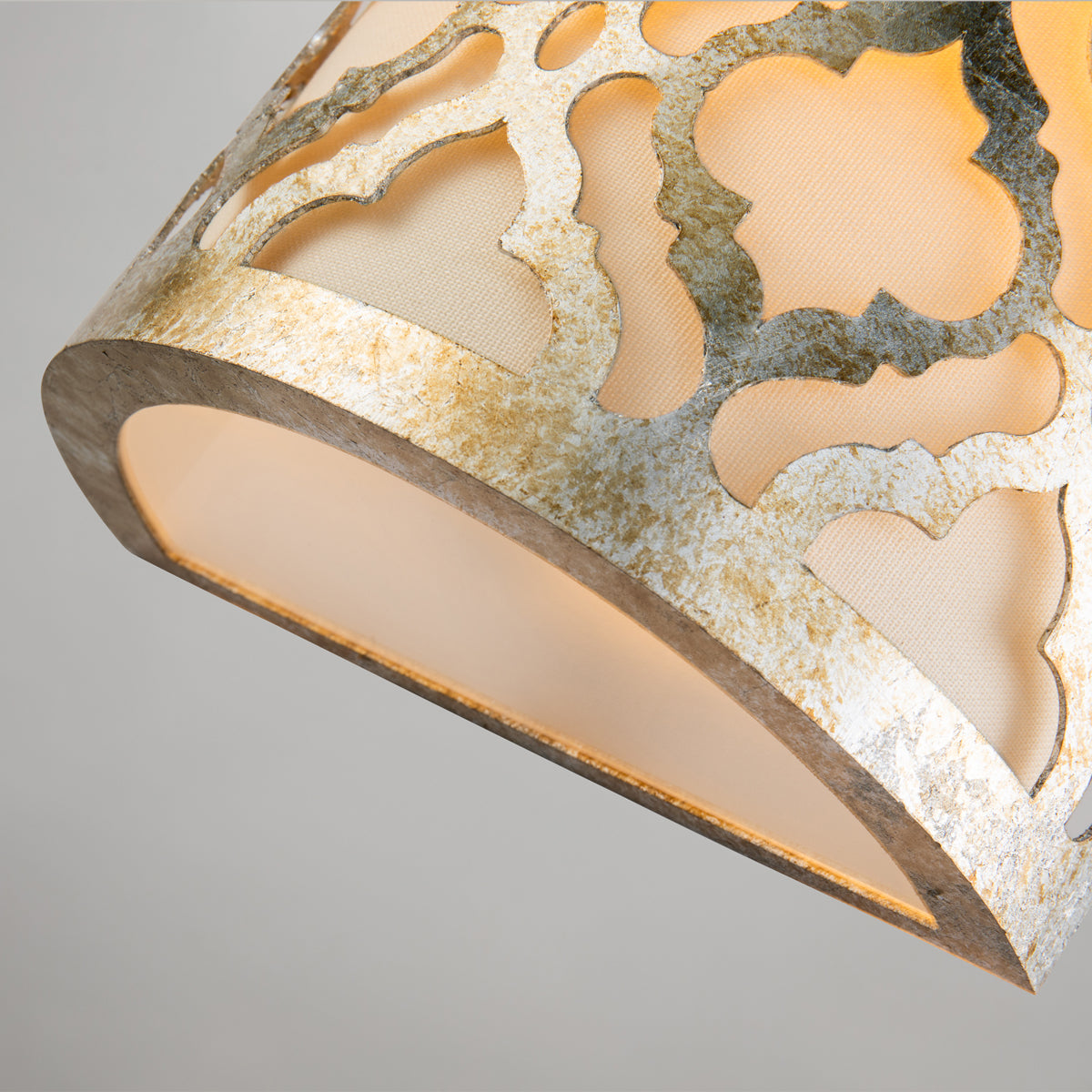 Gilded Nola Arabella Wall Light in Distressed Gold
