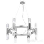 Kolarz Giro 12 Light Ceiling Chandelier Silver Leaf 6010.81250