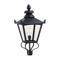 Elstead Grampian Lantern in Black Finish without Post