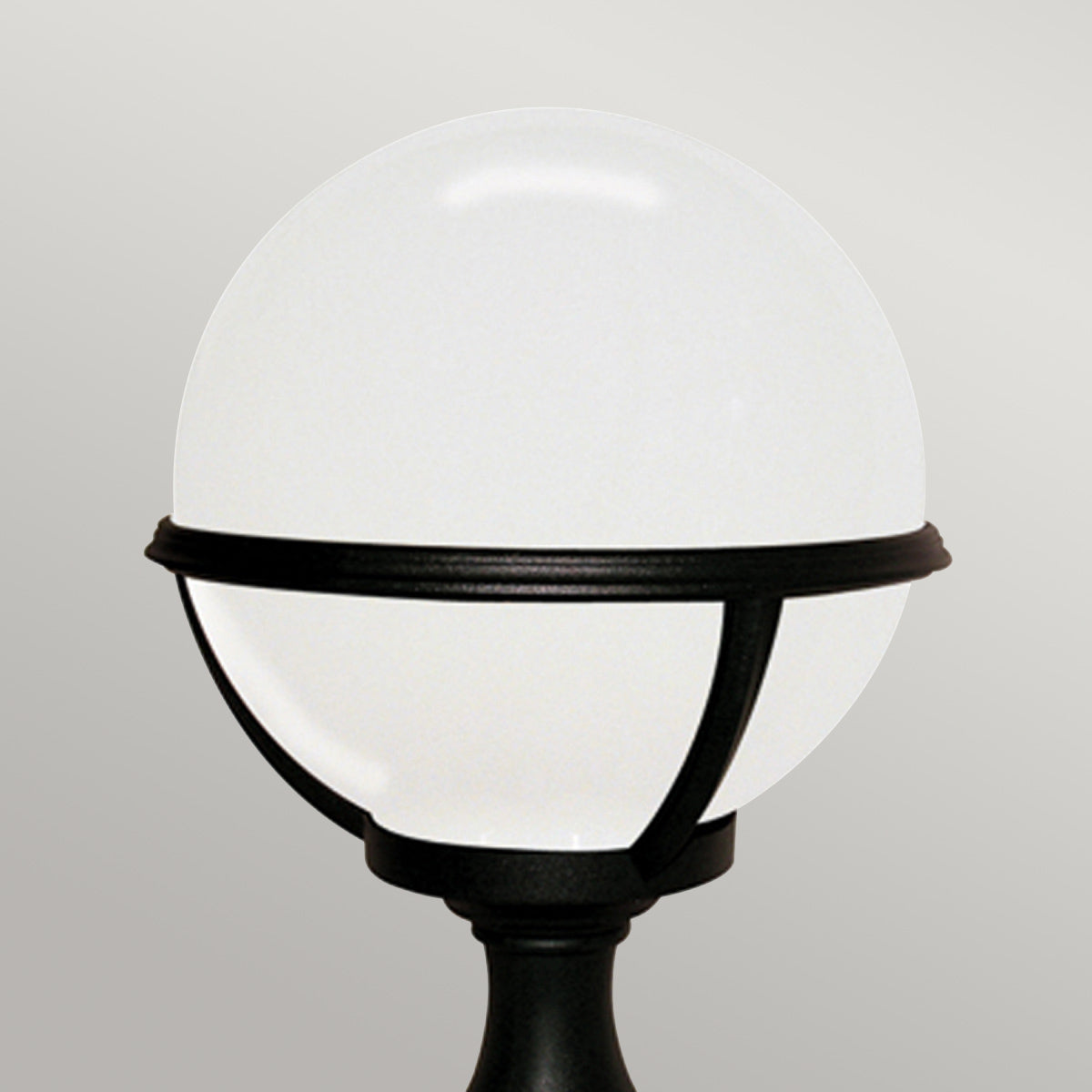 Elstead Glenbeigh 1 Light Outdoor Pedestal/Porch Lantern in Black