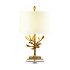 Gilded Nola Audubon Park Table Lamp in Distressed Gold
