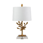 Gilded Nola Audubon Park Table Lamp in Distressed Gold