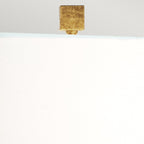 Gilded Nola Jackson Square Table Lamp in Distressed Gold