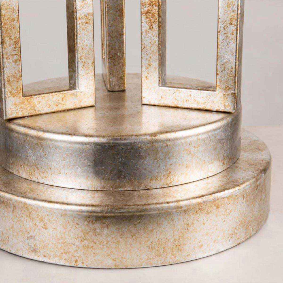 Gilded Nola Lemuria Table Lamp in Distressed Gold