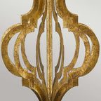 Gilded Nola Octavia Table Lamp in Distressed Gold