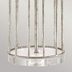 Gilded Nola Stella Table Lamp in Distressed Silver