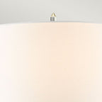 Gilded Nola Sun King Table Lamp in Distressed Gold