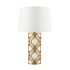 Gilded Nola Arabella Table Lamp in Distressed Gold
