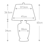Elstead Birds Table Lamp in Gold