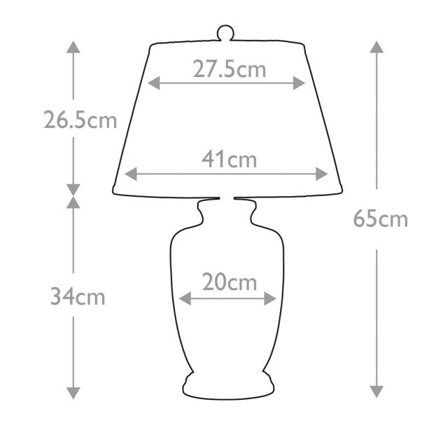 Elstead Birds Table Lamp in Gold