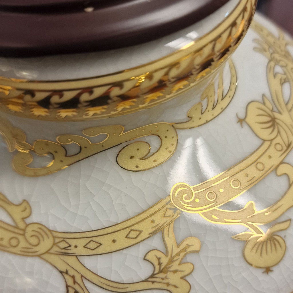 Elstead Thistle Table Lamp in Gold