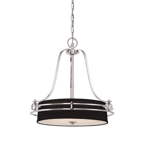 Quoizel Gotham Pendant Light in Imperial Silver