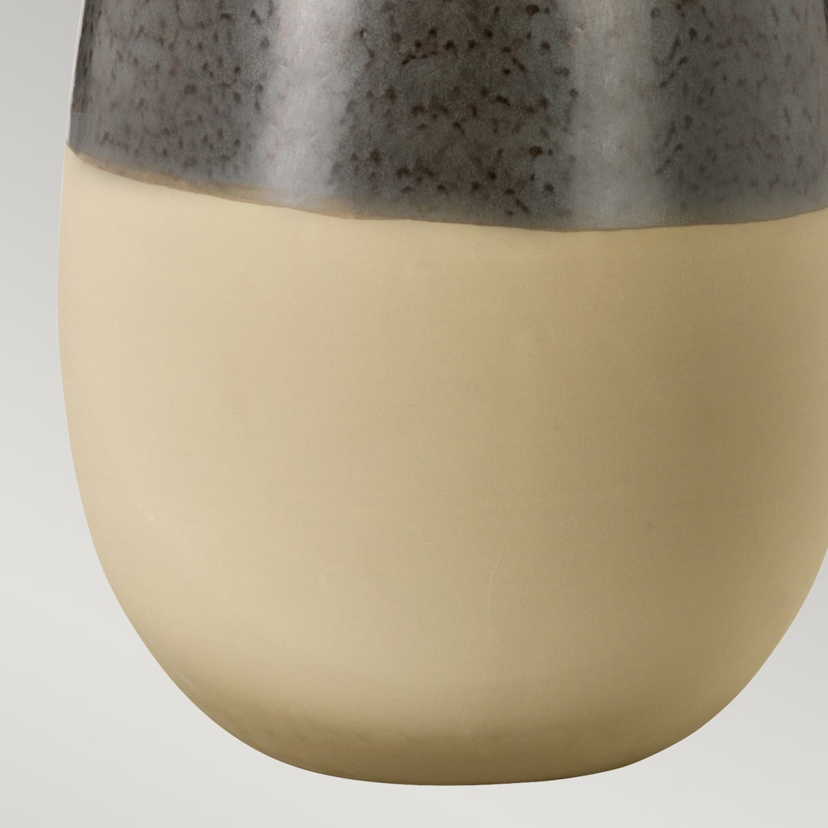 Elstead Grange Park Table Lamp in Ceramic Grey/Brown