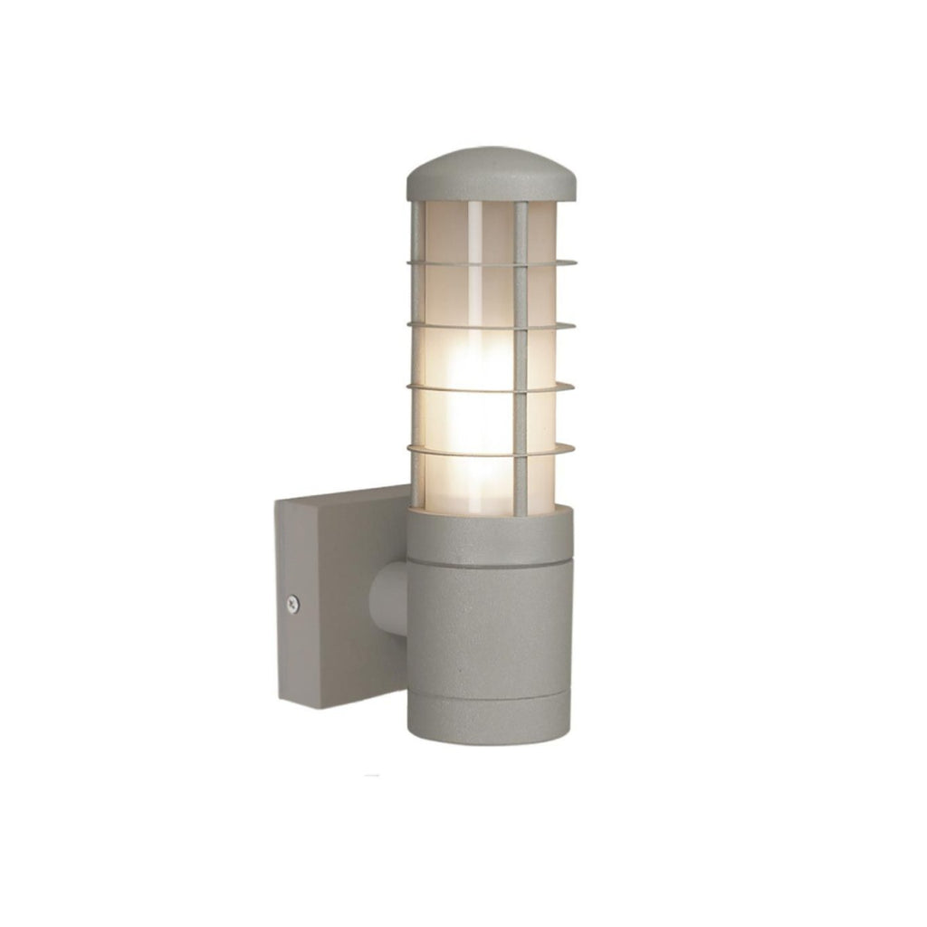 Garden Zone Beta 4-Ring Wall Lantern in Matt Silver