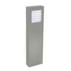 Garden Zone Beta Mini Double Sided Bollard Light in Matt Silver