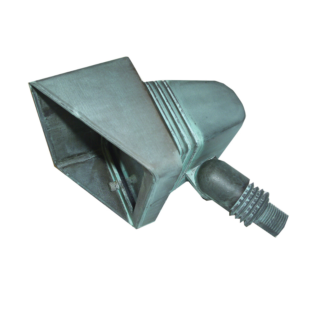 Garden Zone Verdigris Bronze Floodlight