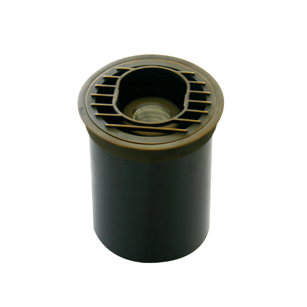 Garden Zone Tiltable Ground Light in Aged Bronze