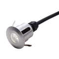 Garden Zone Fusion Ground Light in Brushed Aluminium